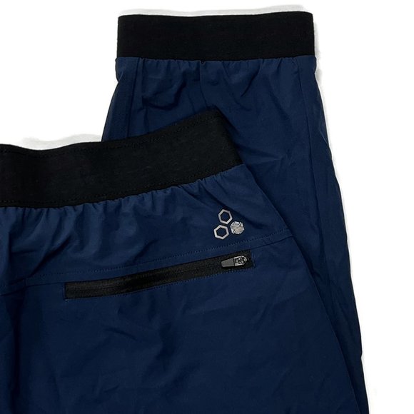 Tek Gear Dry Tek Jogger Track Pants Mens Medium Blue Running Gym - Picture 7 of 7